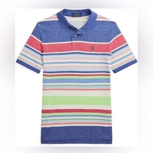 Boys Polo Ralph Lauren Striped Polo Shirt